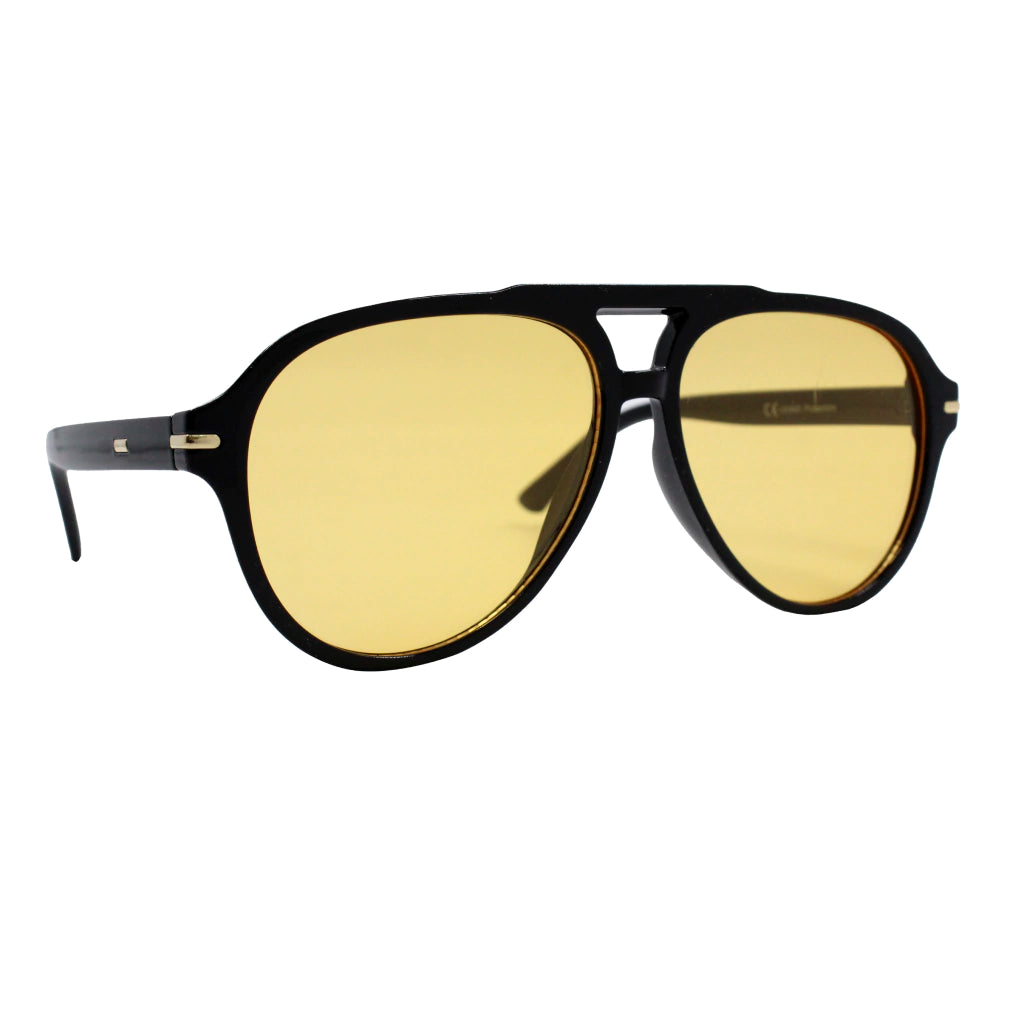 Alpine preto Lente amarela