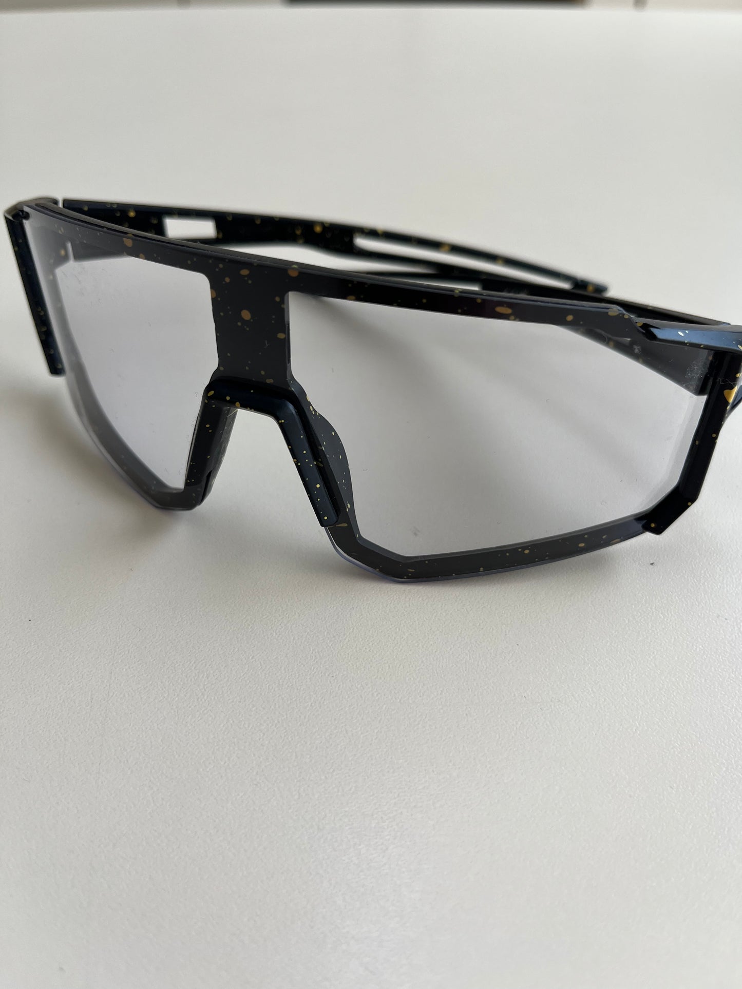 Fotocromáticos Preto respingos Yellow